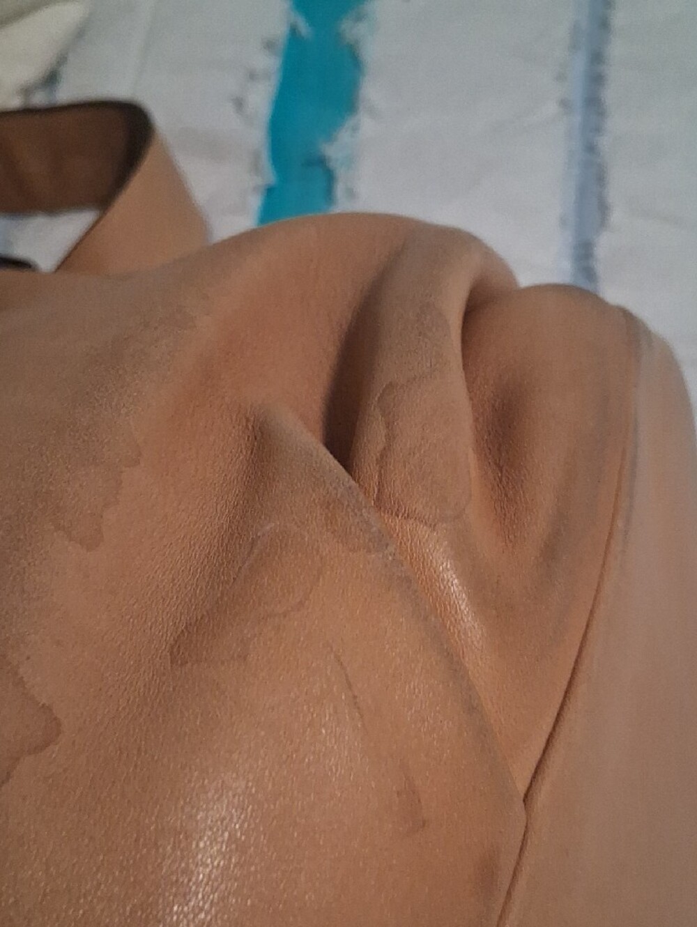 Coach Tan Leather Crossbody Shoulder Bag Authentic.  See All Pics . As Is - Picture 11 of 16